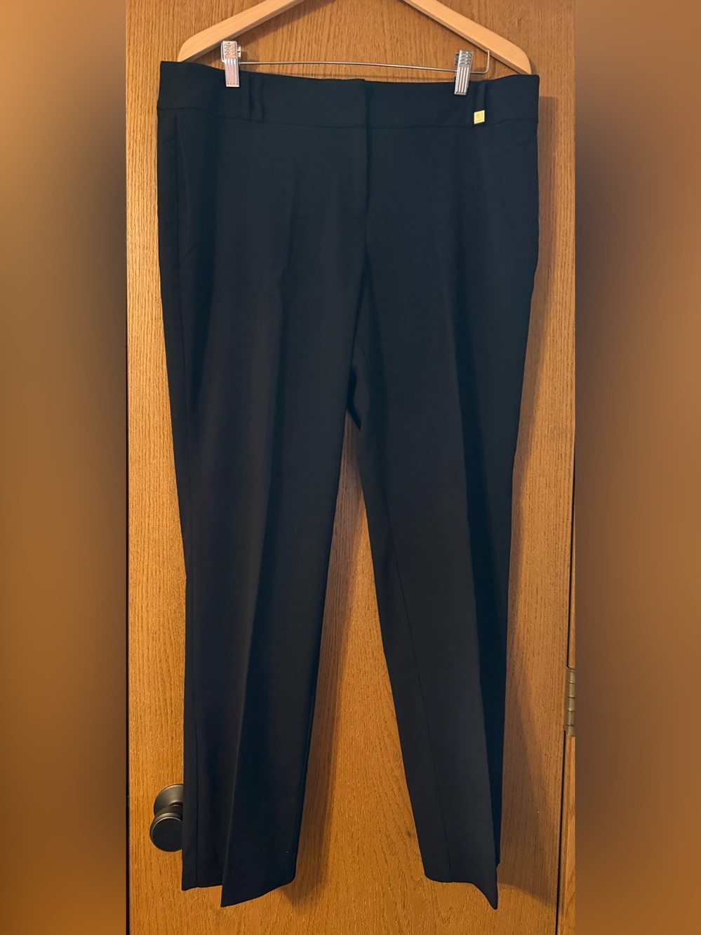 Anne Klein Black Women’s Dress Pants - Straight Trousers